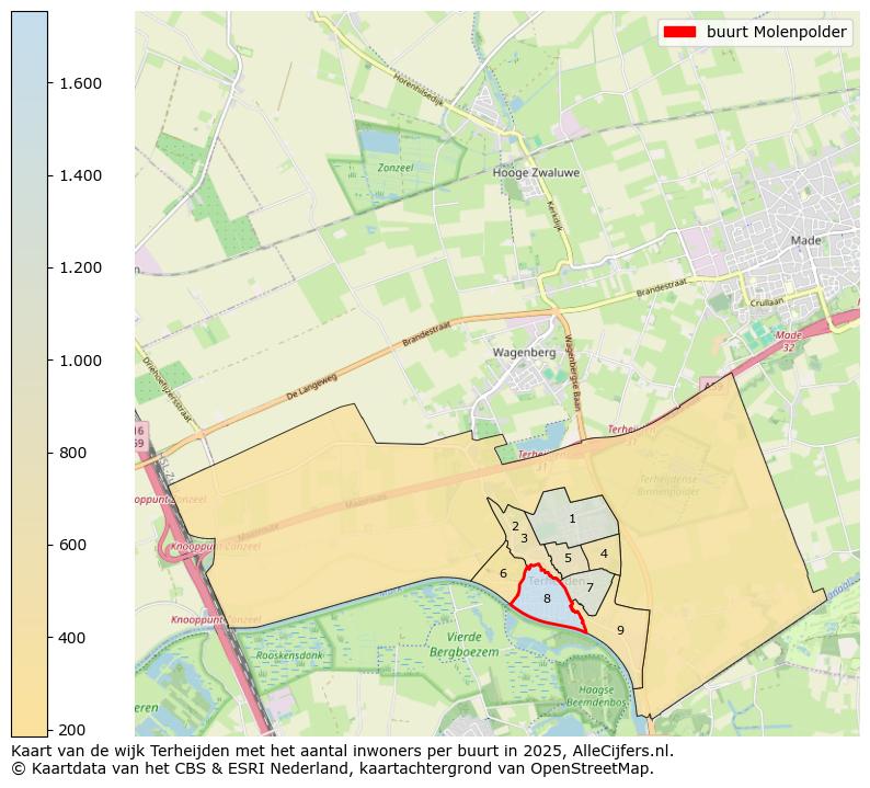Afbeelding van de buurt Molenpolder op de kaart.