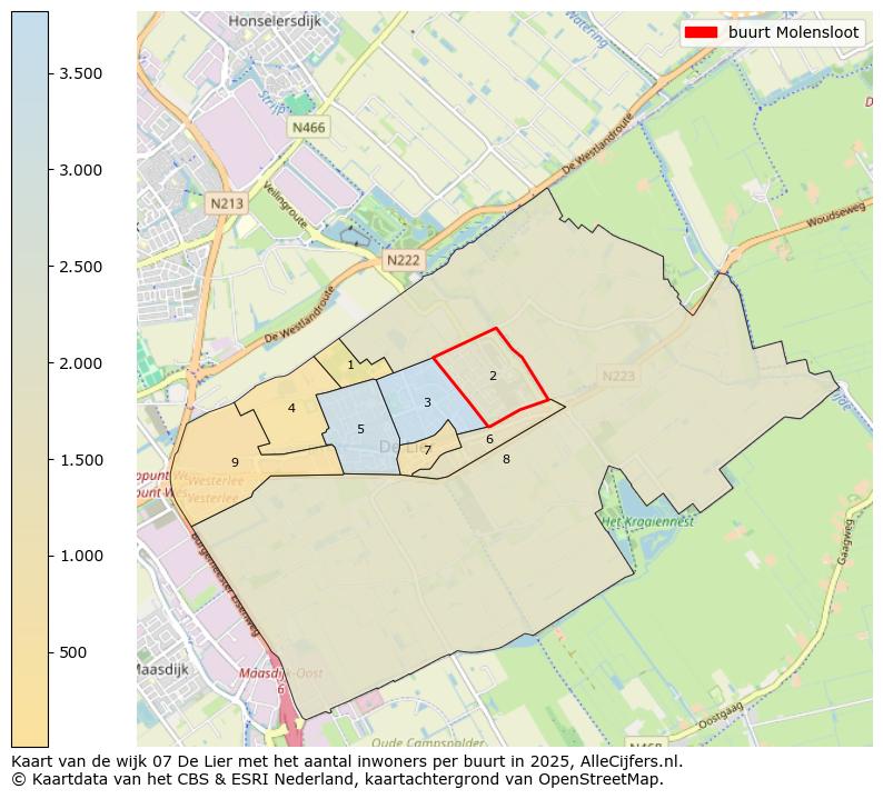 Afbeelding van de buurt Molensloot op de kaart.