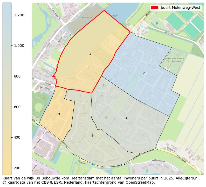 Afbeelding van de buurt Molenweg-West op de kaart.