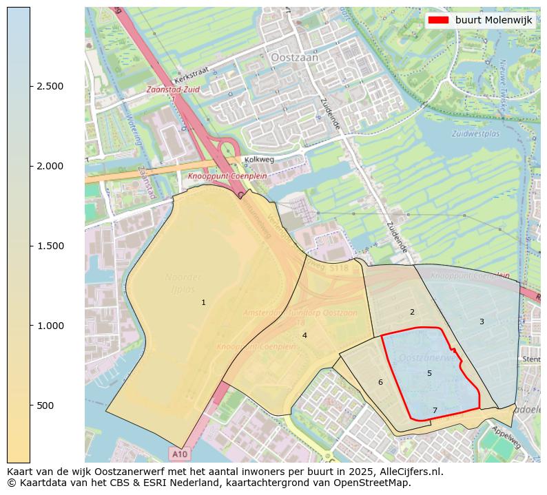 Afbeelding van de buurt Molenwijk op de kaart.