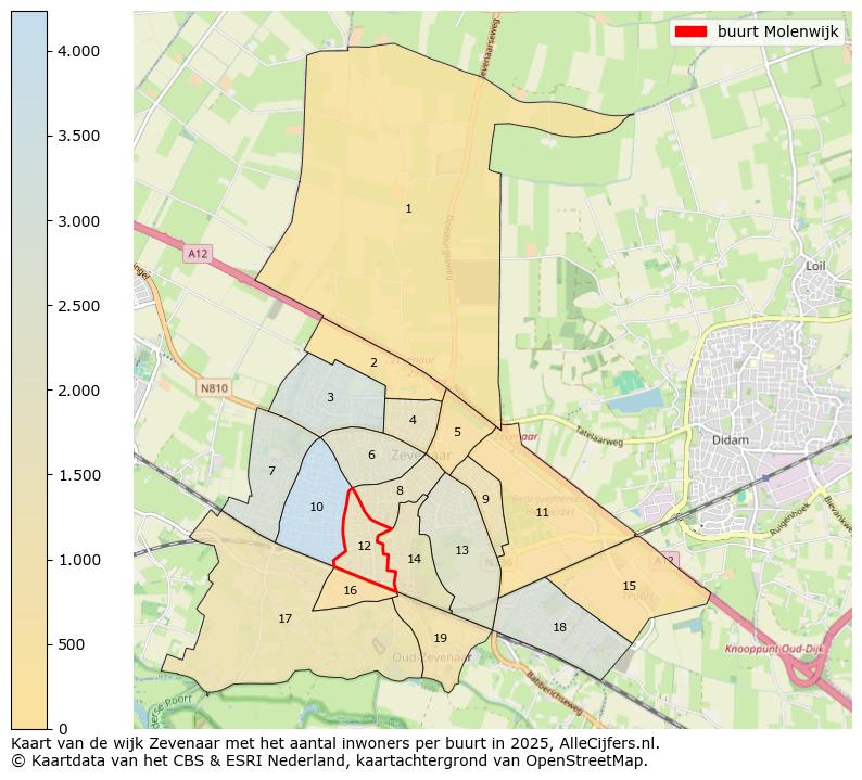 Afbeelding van de buurt Molenwijk op de kaart.