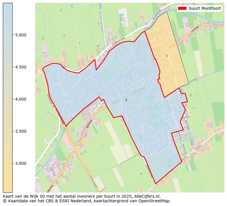Afbeelding van de buurt Montfoort op de kaart.