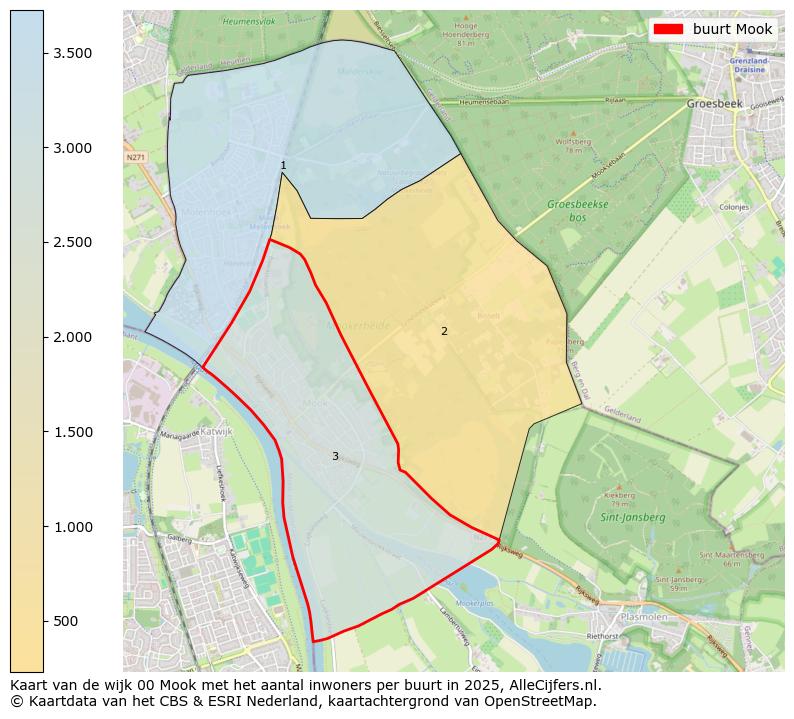 Afbeelding van de buurt Mook op de kaart.