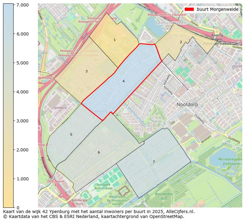 Afbeelding van de buurt Morgenweide op de kaart.