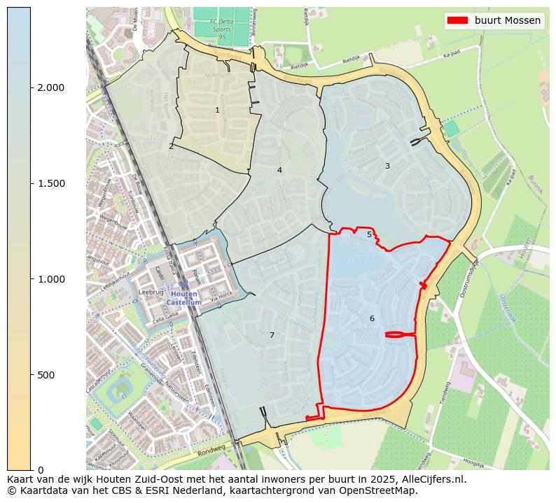 Afbeelding van de buurt Mossen op de kaart.