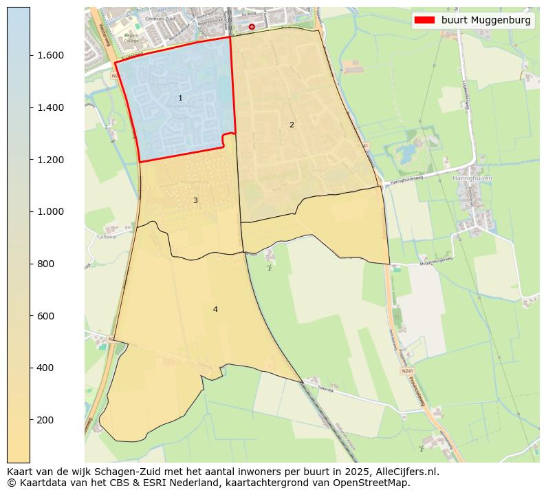 Afbeelding van de buurt Muggenburg op de kaart.