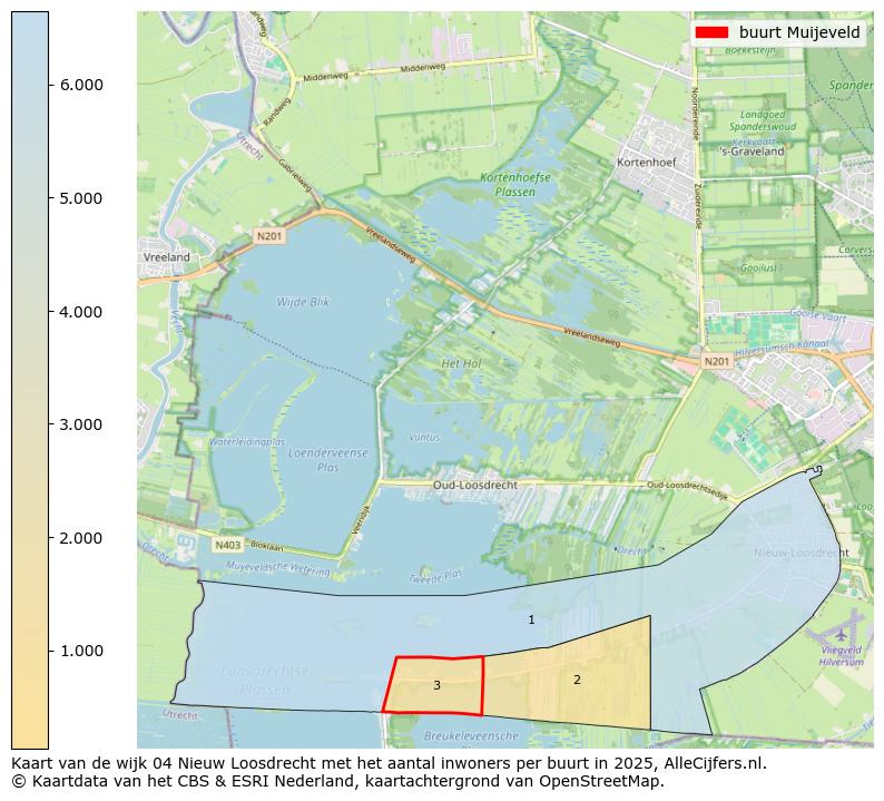 Afbeelding van de buurt Muijeveld op de kaart.