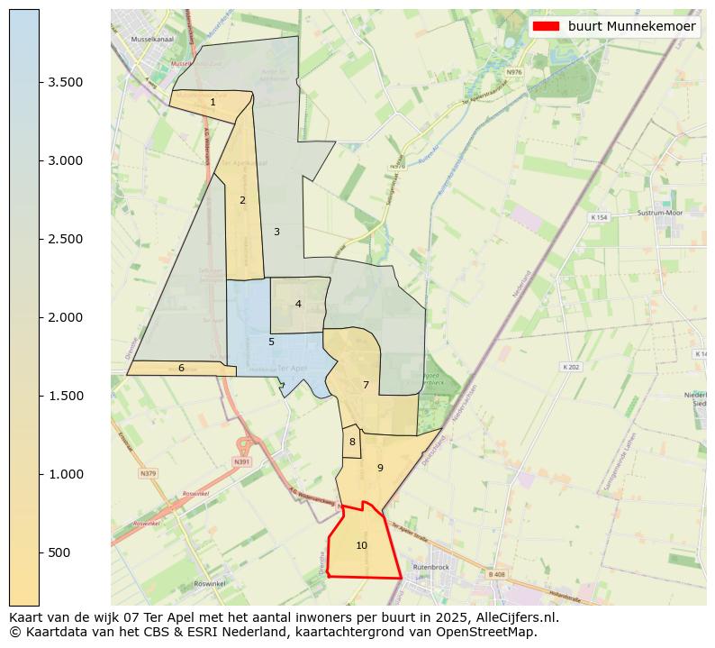 Afbeelding van de buurt Munnekemoer op de kaart.