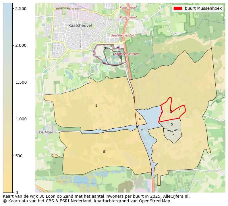 Afbeelding van de buurt Mussenhoek op de kaart.