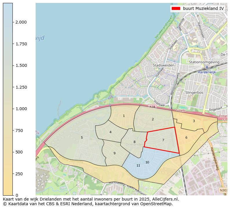 Afbeelding van de buurt Muziekland IV op de kaart.