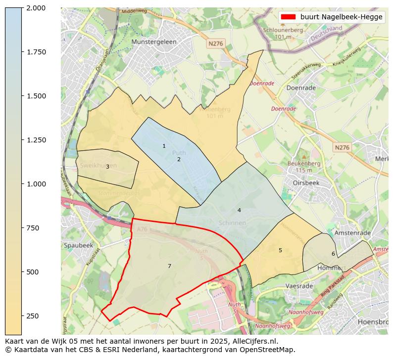 Afbeelding van de buurt Nagelbeek-Hegge op de kaart.