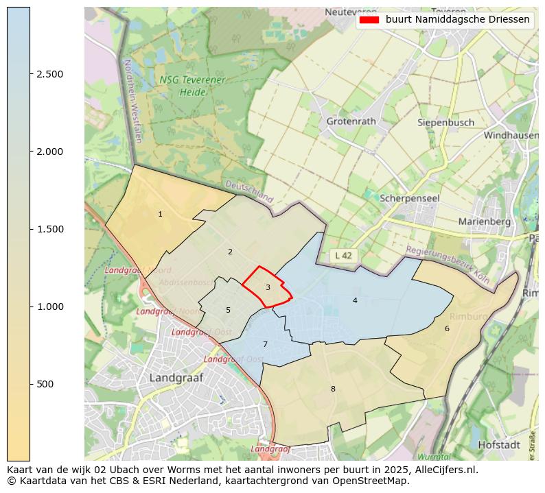 Afbeelding van de buurt Namiddagsche Driessen op de kaart.