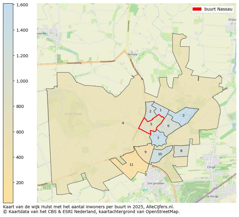 Afbeelding van de buurt Nassau op de kaart.