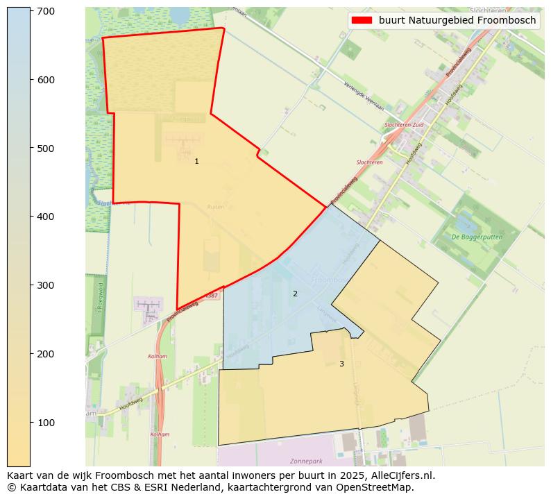Afbeelding van de buurt Natuurgebied Froombosch op de kaart.