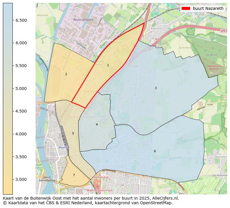 Afbeelding van de buurt Nazareth op de kaart.