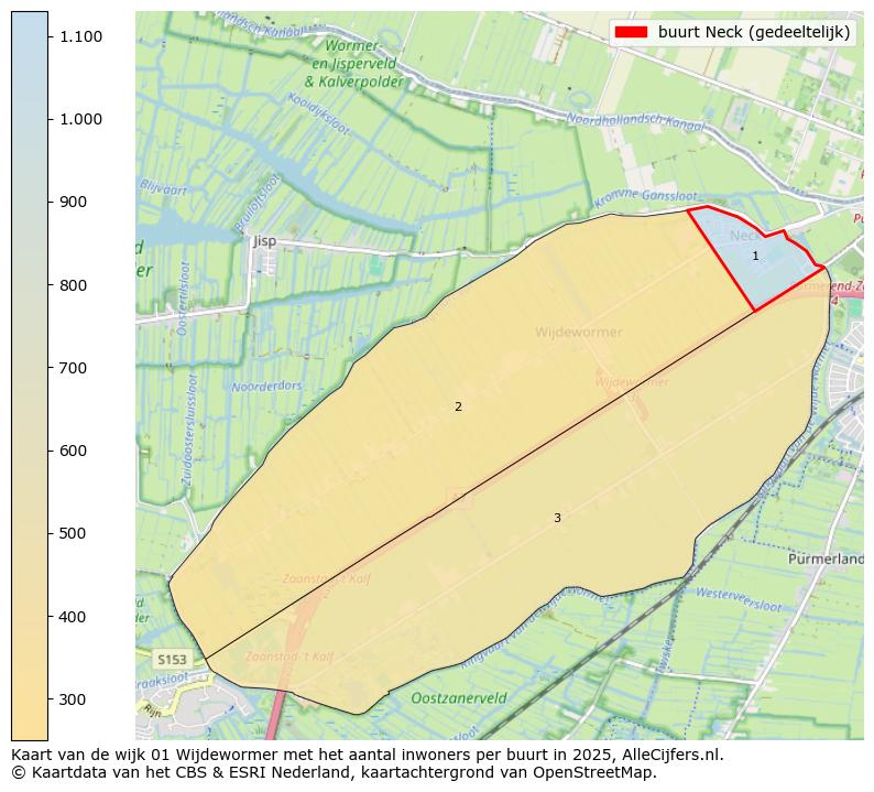 Afbeelding van de buurt Neck (gedeeltelijk) op de kaart.