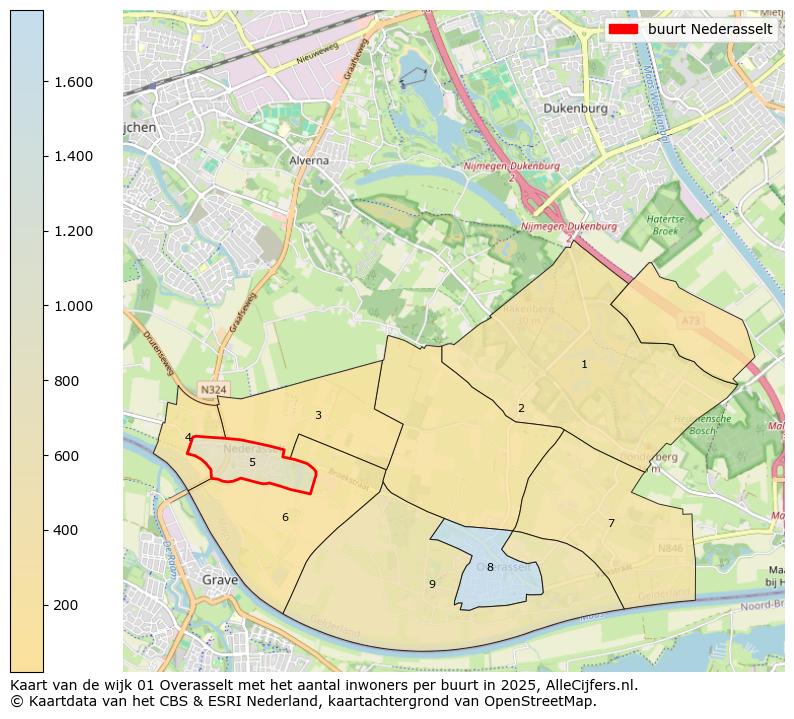 Afbeelding van de buurt Nederasselt op de kaart.