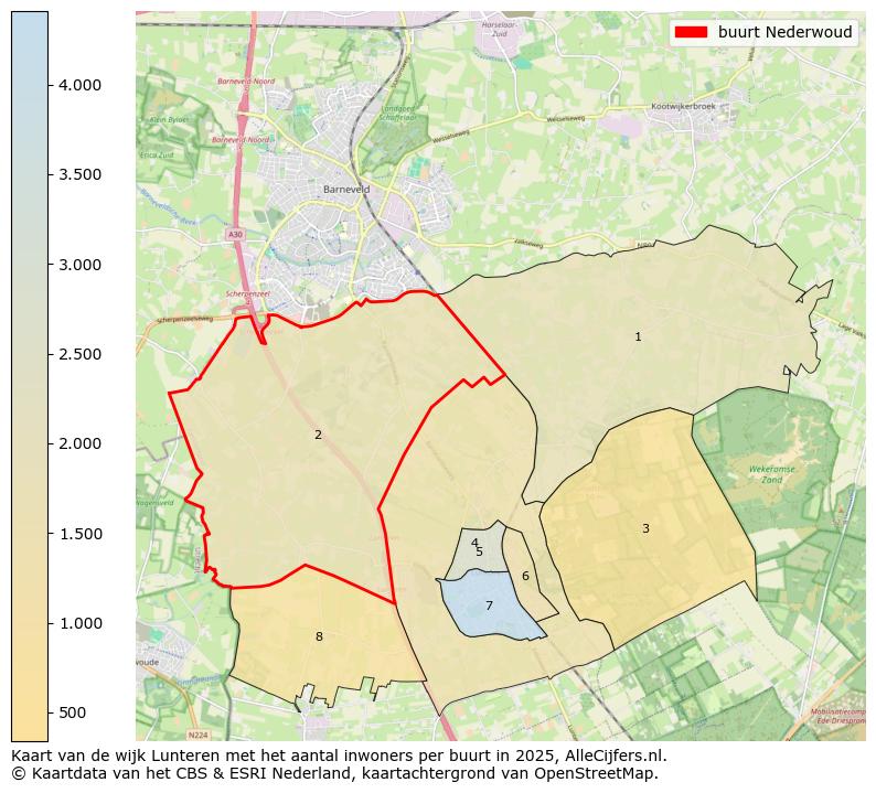 Afbeelding van de buurt Nederwoud op de kaart.