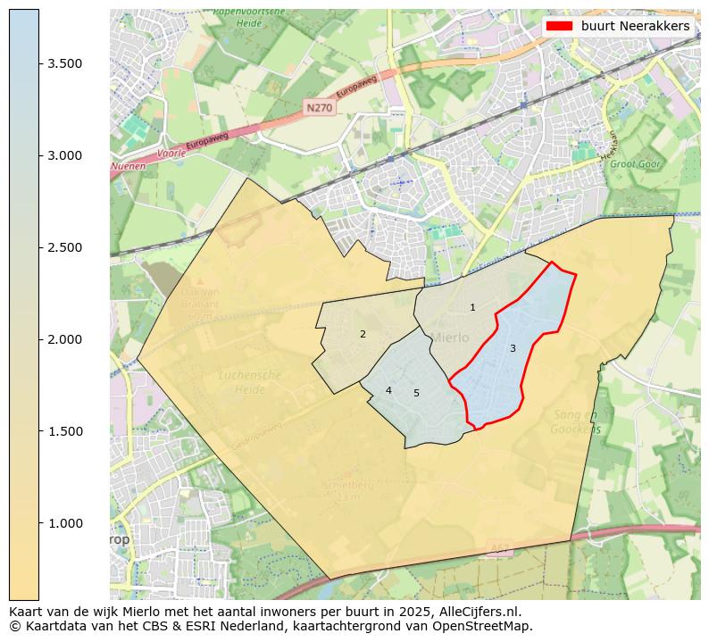 Afbeelding van de buurt Neerakkers op de kaart.