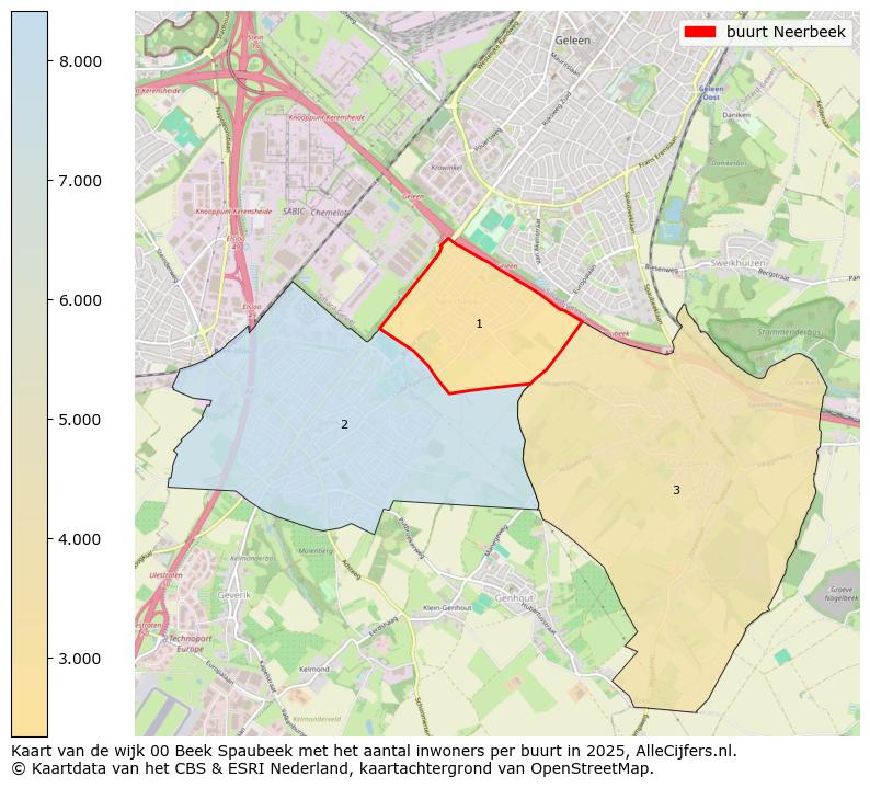 Afbeelding van de buurt Neerbeek op de kaart.