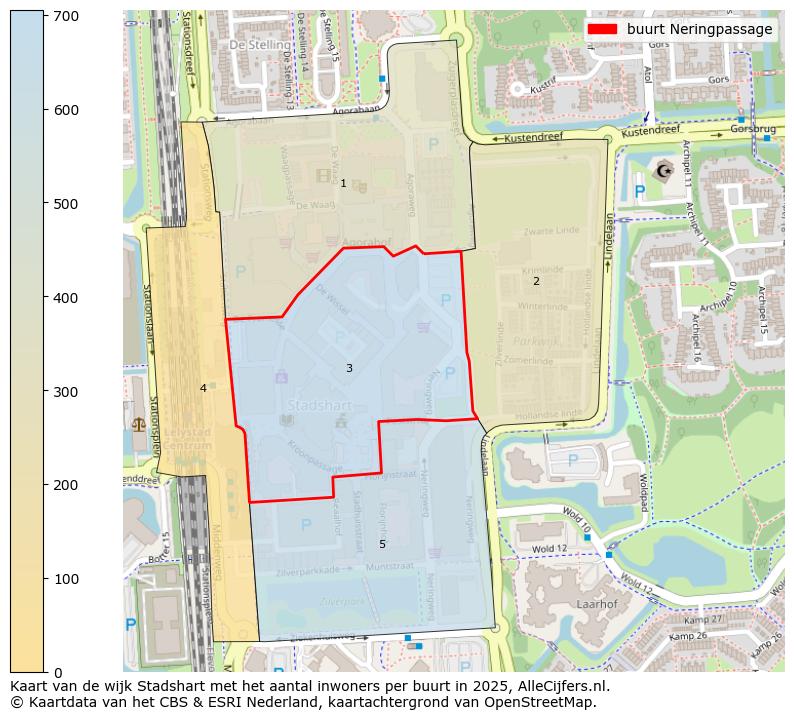 Afbeelding van de buurt Neringpassage op de kaart.