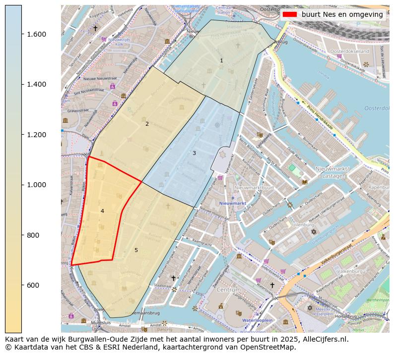 Afbeelding van de buurt Nes en omgeving op de kaart.