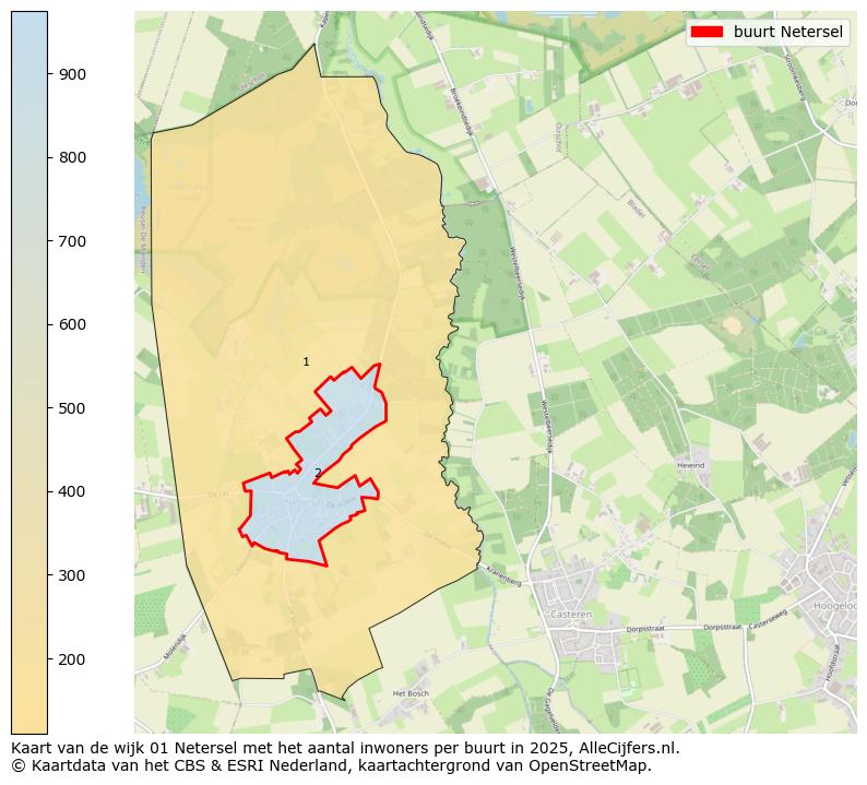 Afbeelding van de buurt Netersel op de kaart.