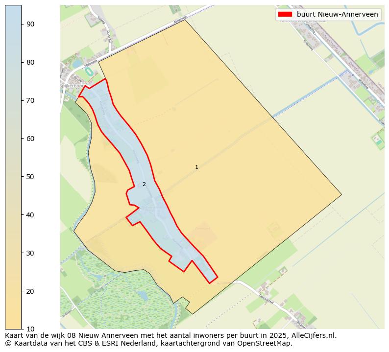 Afbeelding van de buurt Nieuw-Annerveen op de kaart.