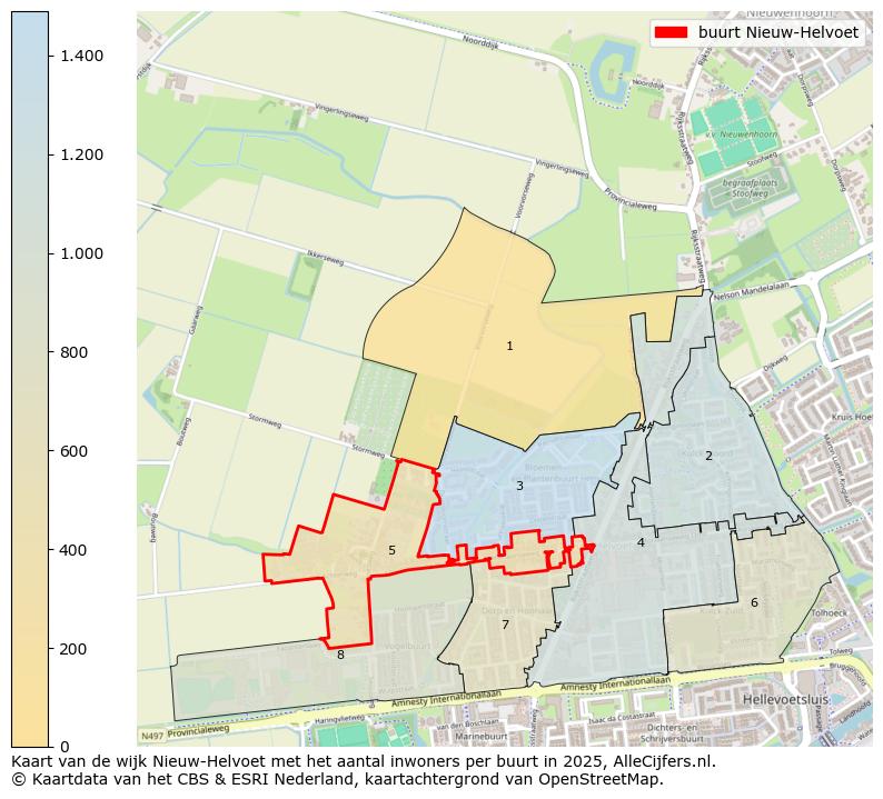 Afbeelding van de buurt Nieuw-Helvoet op de kaart.