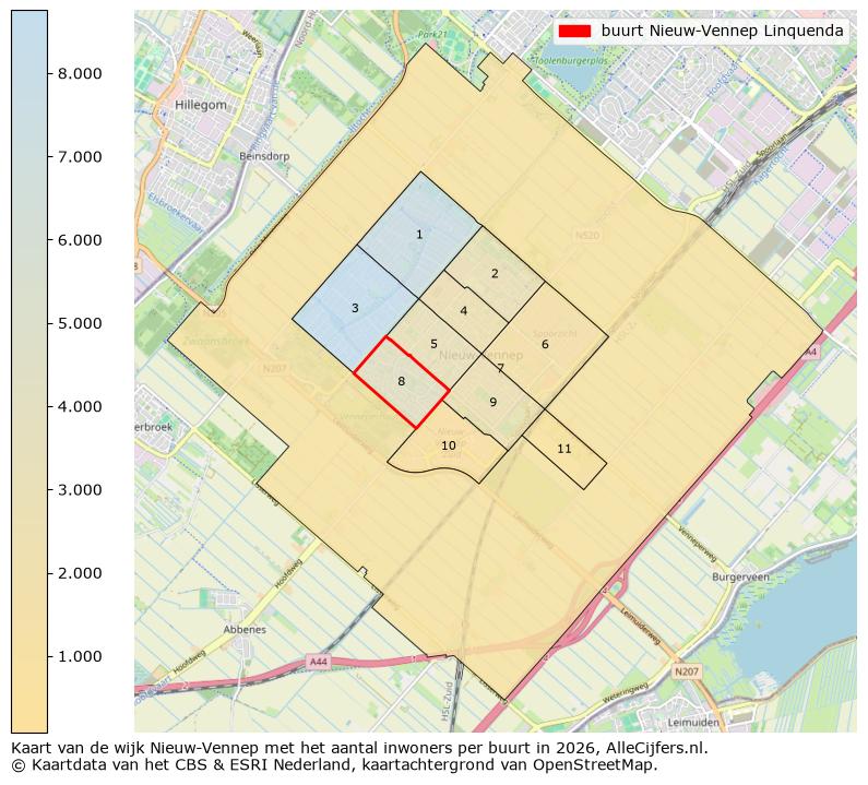 Buurt Nieuw Vennep Linquenda gemeente Haarlemmermeer In Cijfers En 
