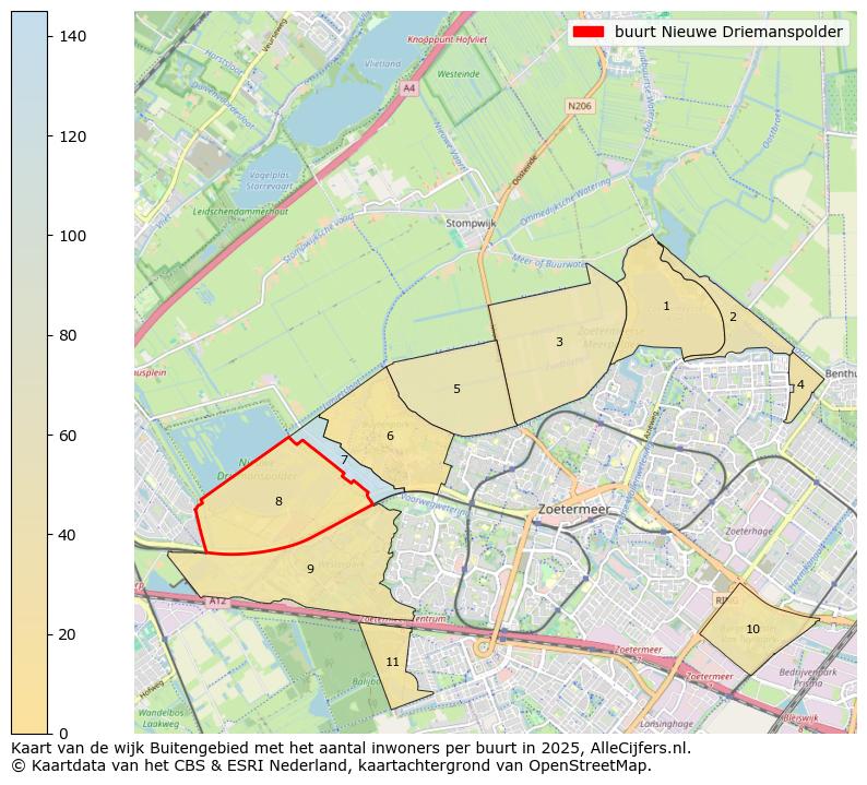 Afbeelding van de buurt Nieuwe Driemanspolder op de kaart.