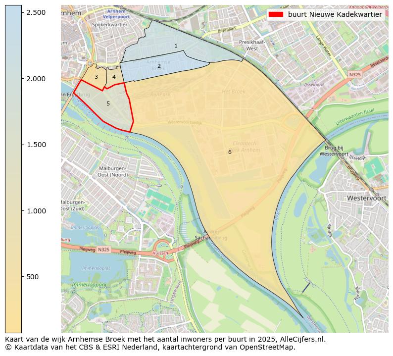 Afbeelding van de buurt Nieuwe Kadekwartier op de kaart.