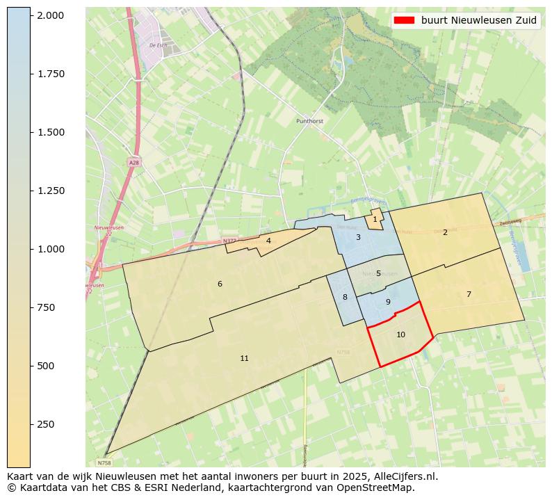 Afbeelding van de buurt Nieuwleusen Zuid op de kaart.