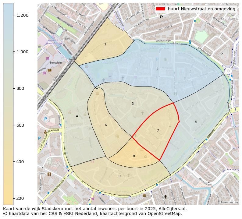 Afbeelding van de buurt Nieuwstraat en omgeving op de kaart.