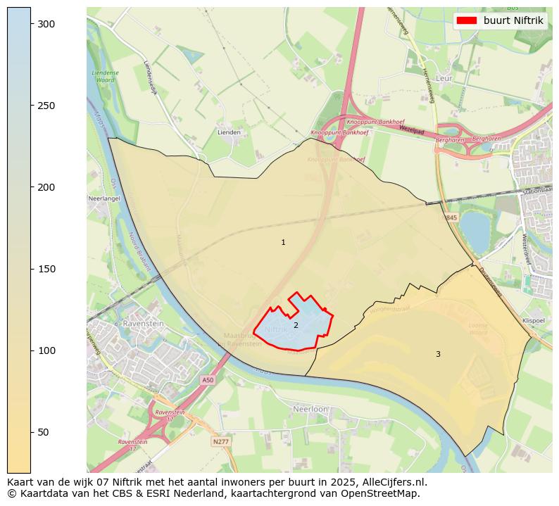 Afbeelding van de buurt Niftrik op de kaart.