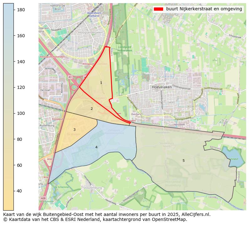 Afbeelding van de buurt Nijkerkerstraat en omgeving op de kaart.
