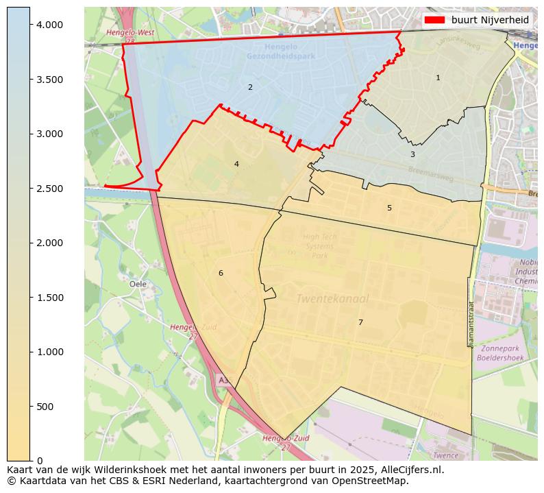 Afbeelding van de buurt Nijverheid op de kaart.