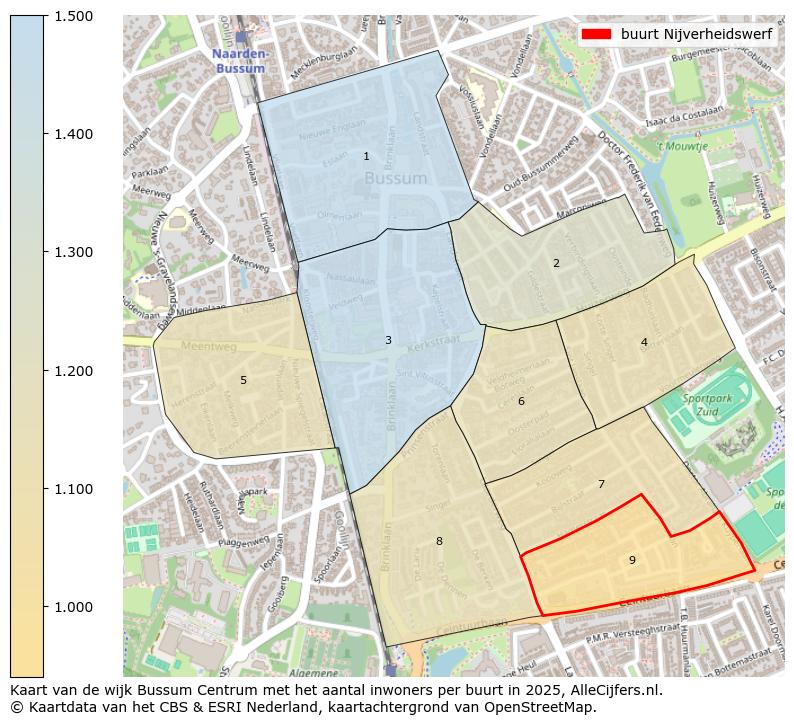 Afbeelding van de buurt Nijverheidswerf op de kaart.
