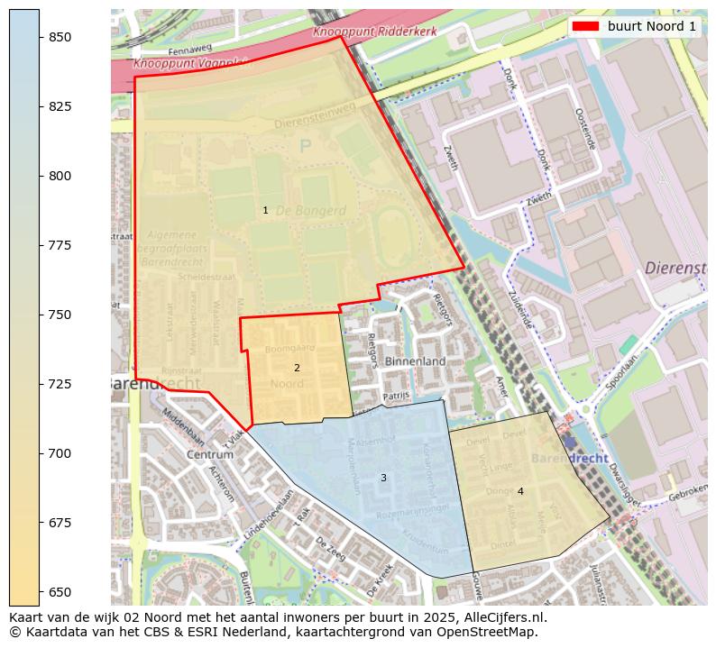 Afbeelding van de buurt Noord 1 op de kaart.