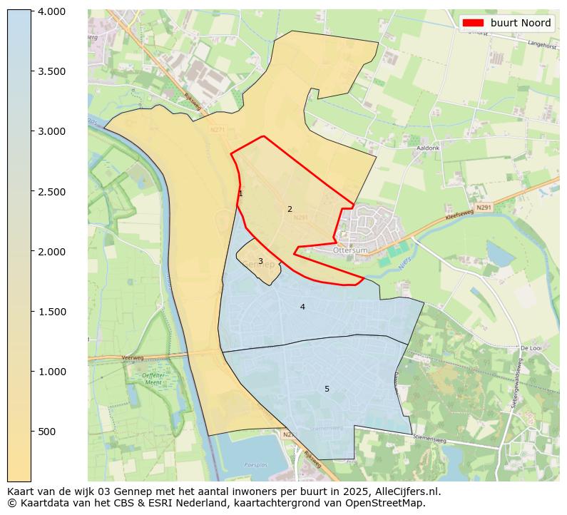 Afbeelding van de buurt Noord op de kaart.