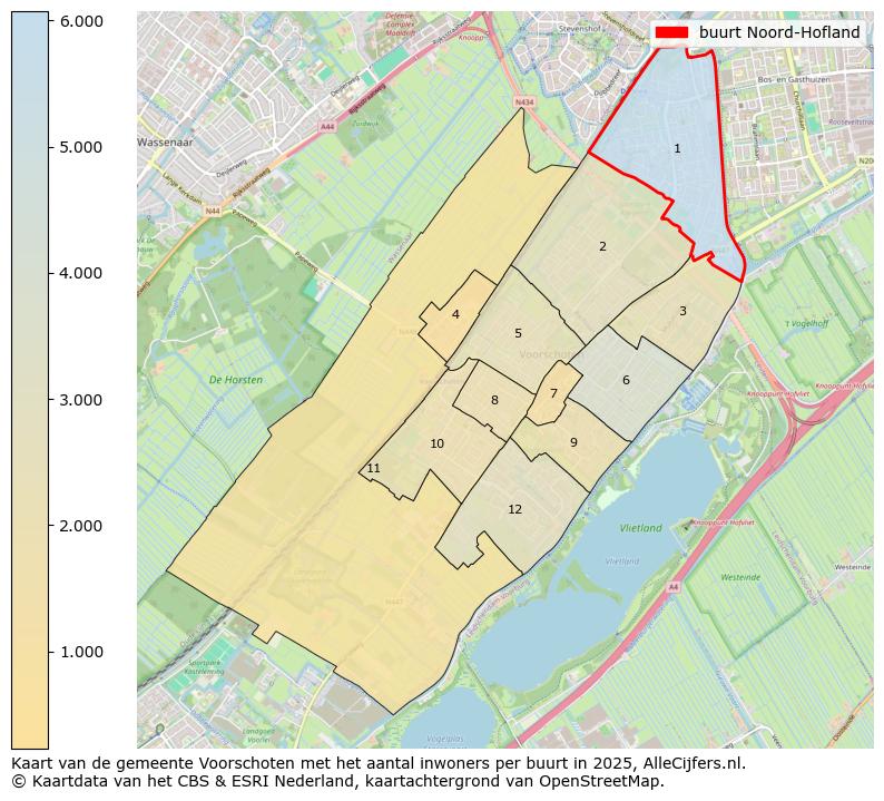 Afbeelding van de buurt Noord-Hofland op de kaart.