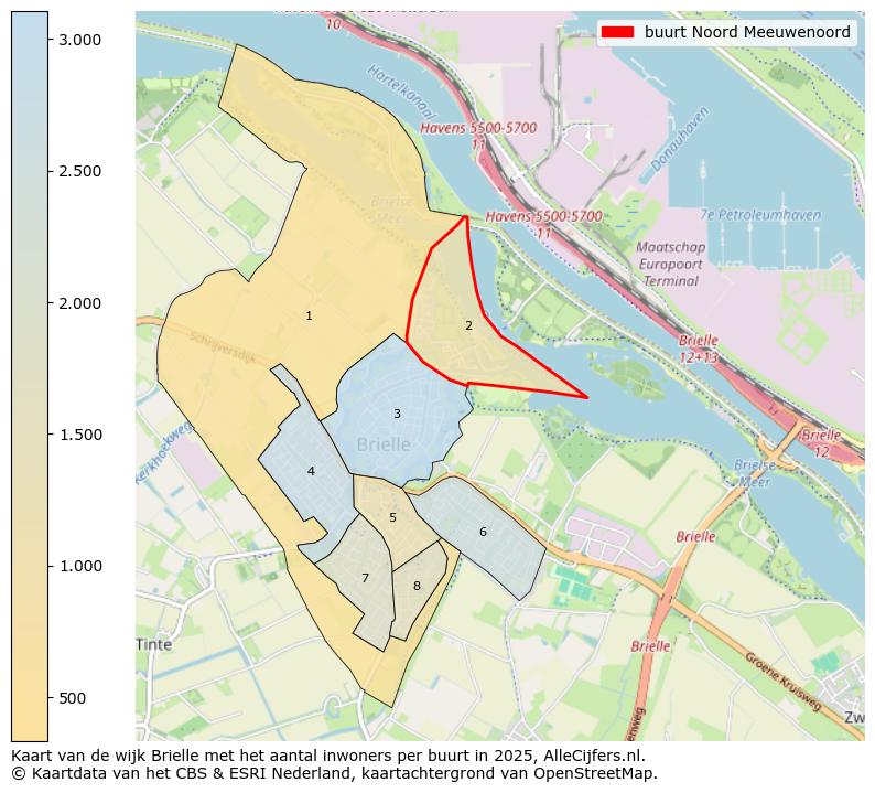 Afbeelding van de buurt Noord Meeuwenoord op de kaart.