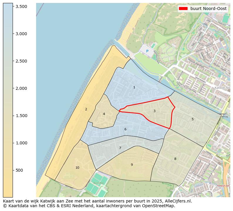 Afbeelding van de buurt Noord-Oost op de kaart.