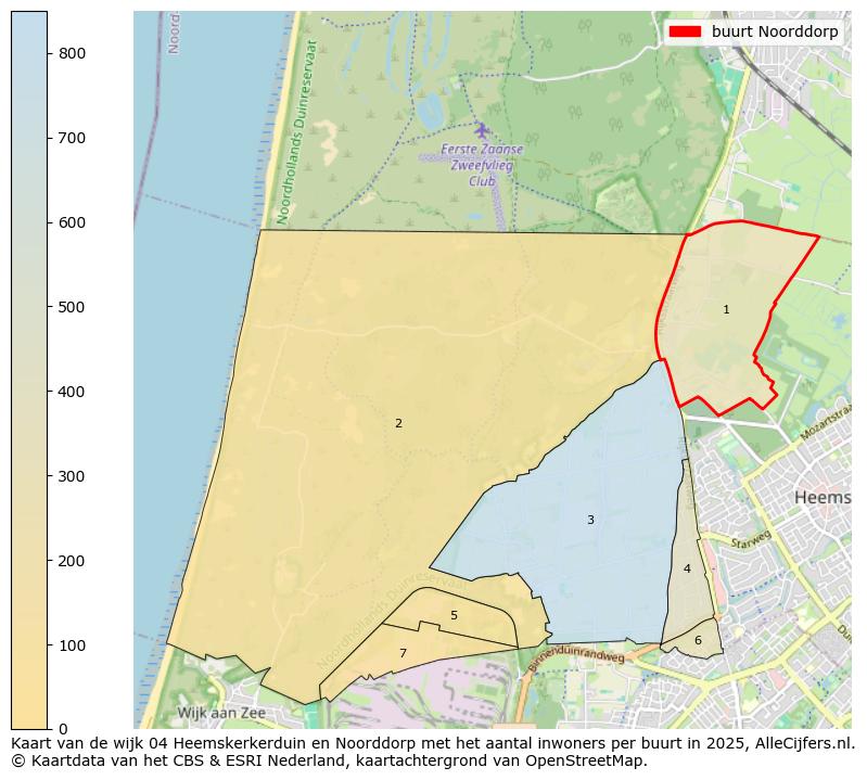 Afbeelding van de buurt Noorddorp op de kaart.