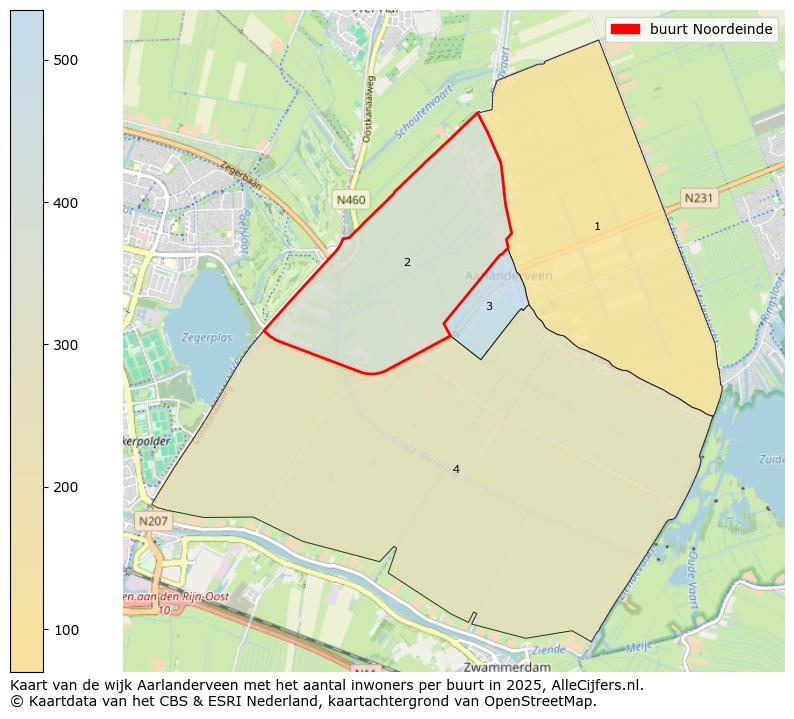 Afbeelding van de buurt Noordeinde op de kaart.