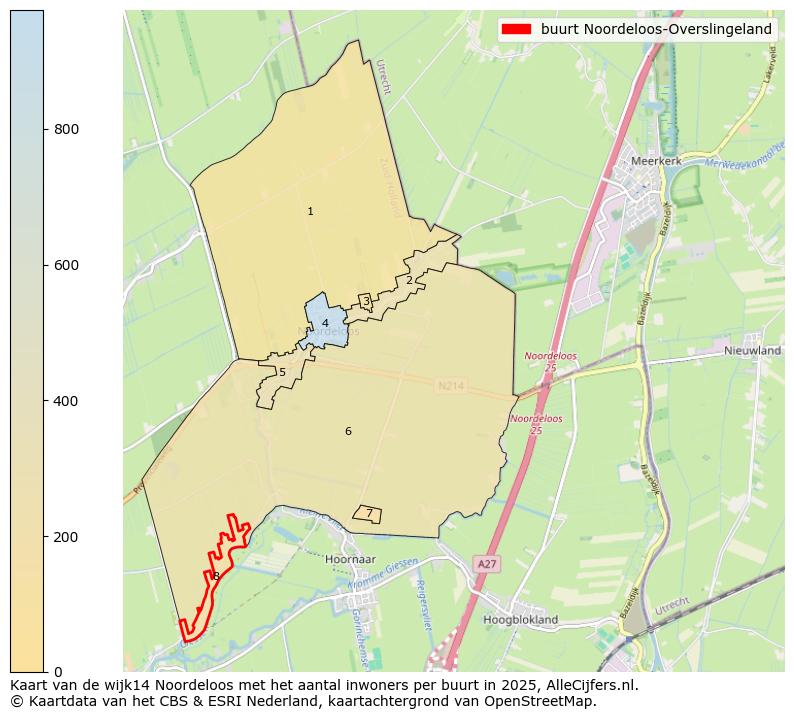 Afbeelding van de buurt Noordeloos-Overslingeland op de kaart.