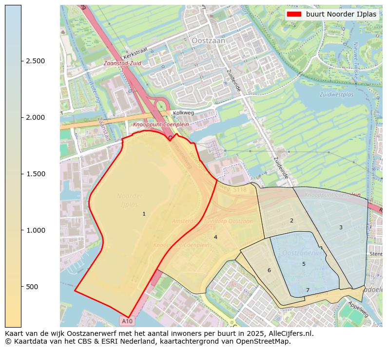Afbeelding van de buurt Noorder IJplas op de kaart.