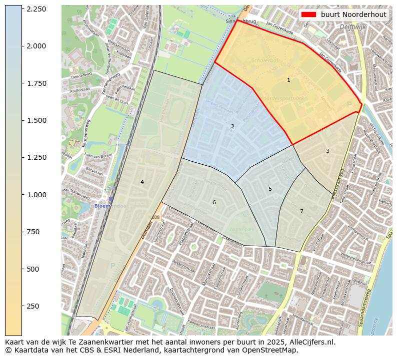 Afbeelding van de buurt Noorderhout op de kaart.