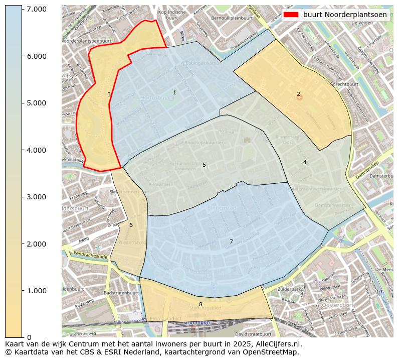 Afbeelding van de buurt Noorderplantsoen op de kaart.