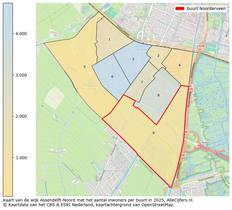 Afbeelding van de buurt Noorderveen op de kaart.